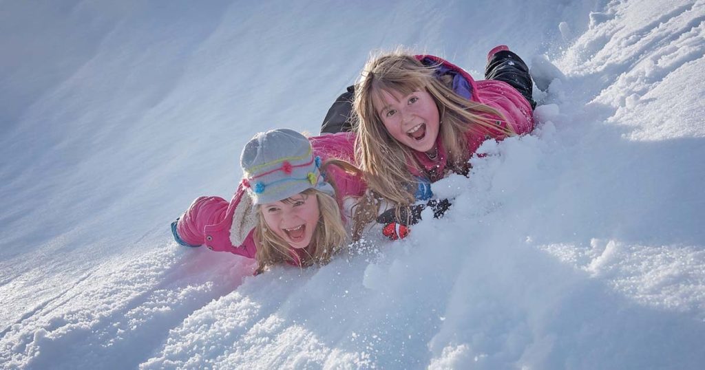 Children can reap the benefits of braving the cold